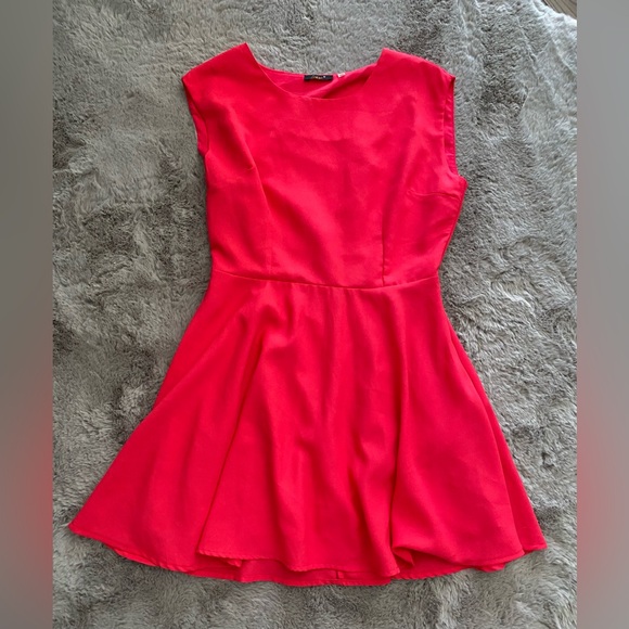 Dex women’s dress A line w back details Size Large (12) lined - Picture 1 of 7